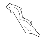 162710F010 - Cooling System: Water Pump Assembly Gasket for Lexus: GS400, GS430, GX470, LS400, LS430, LX470, SC400, SC430 Image