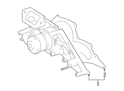 Water Pump for 2006 Lexus LS430 #0