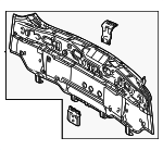 583070E150 - Body: Rear Body Panel for Lexus: RX350, RX350h, RX450h+, RX500h Image