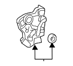 6903042230 - Body: Lock Assembly for Lexus: CT200h, ES300h, ES350, GS F, GS Turbo, GS200t, GS300, GS350, GS450h, GX460, HS250h, IS250, IS350, LS460, LX570, RX350, RX450h Image