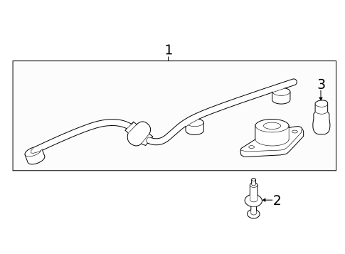 License Lamps for 2017 GMC Acadia Limited #0