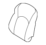 876701KC6D - : Seat Back Assembly for Nissan Image
