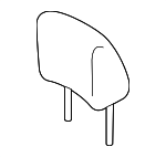 864004DS4A - : Headrest for Nissan: Juke Image