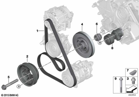 Belt Drive for 2022 BMW X6 M50iX #0