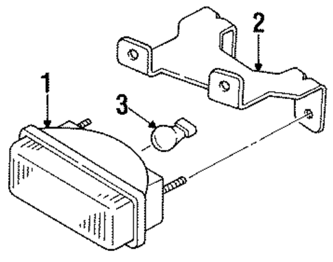 Signal Lamps for 1996 Mazda B4000 #0