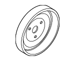 11517619020 - Cooling System: Pump Pulley for Mini Image