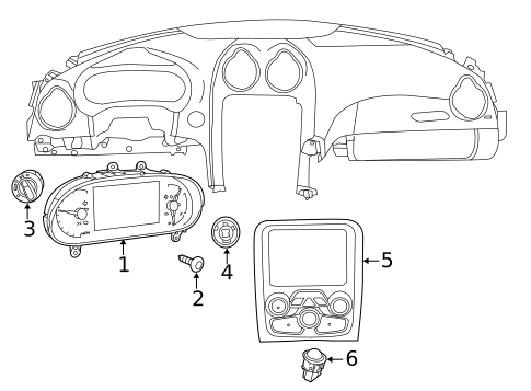 Instrument Panel for 2013 SRT Viper #2