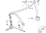72118413887 - : Lower Belt With Left Belt Tensioner for BMW Image