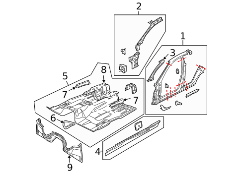 Rocker for 2005 Pontiac GTO #0