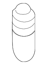 LR032423 - Body: Hood Bumper for Land Rover: Range Rover, Range Rover Sport Image