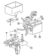 56044172AE - : Alternator And Battery Wiring for Mopar Image