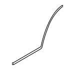 83175J6000 - Body: Lower Weather-strip for Kia: K900 Image