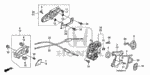 90103S7S003 - Body/Air Conditioning: SCREW, FLAT (6X18.5) for Honda Image image