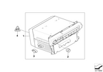 65129119572 - Audio, Navigation, Electronic Systems: Button for BMW Image