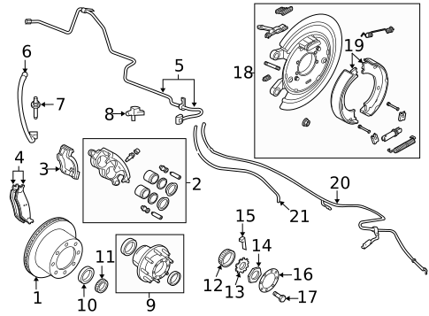 Parking Brake for 2003 Dodge Ram 3500 #1