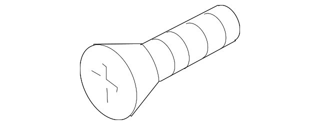 90148-A0017 - Lift-Gate Lock Striker Plate Bolt 2008-2025 Toyota