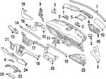 32318414 - : Center Cover for Volvo Image