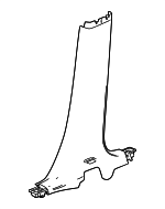 26515150 - Body: Lower Center Pillar Trim for GM Image