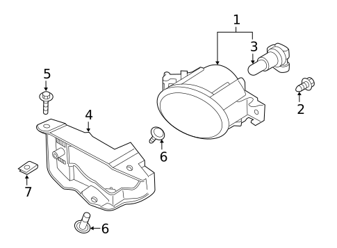 Fog Lamps for 2016 Nissan Juke #0