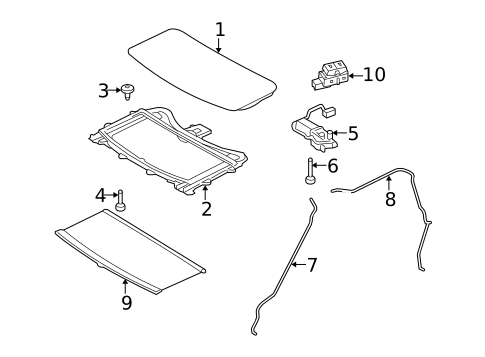 Sunroof for 2006 Land Rover LR3 #0
