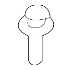 1125108206K - Body: Strut Cylinder Bolt for Kia: Amanti, EV9, Forte, Forte Koup, Optima, Soul, Spectra, Spectra5, Sportage Image