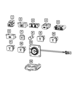68572629AA - Electrical: Charging Port Usb for Mopar Image