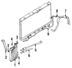 MF661007 - Cooling System: Hose Clamp for Mitsubishi Image