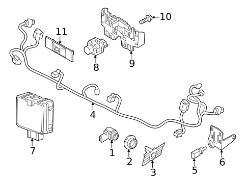 Electrical Components for 2019 Volkswagen Atlas #0