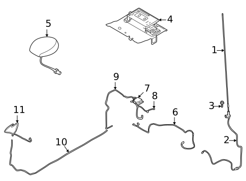 Antenna & Radio for 2025 Ford Bronco #0