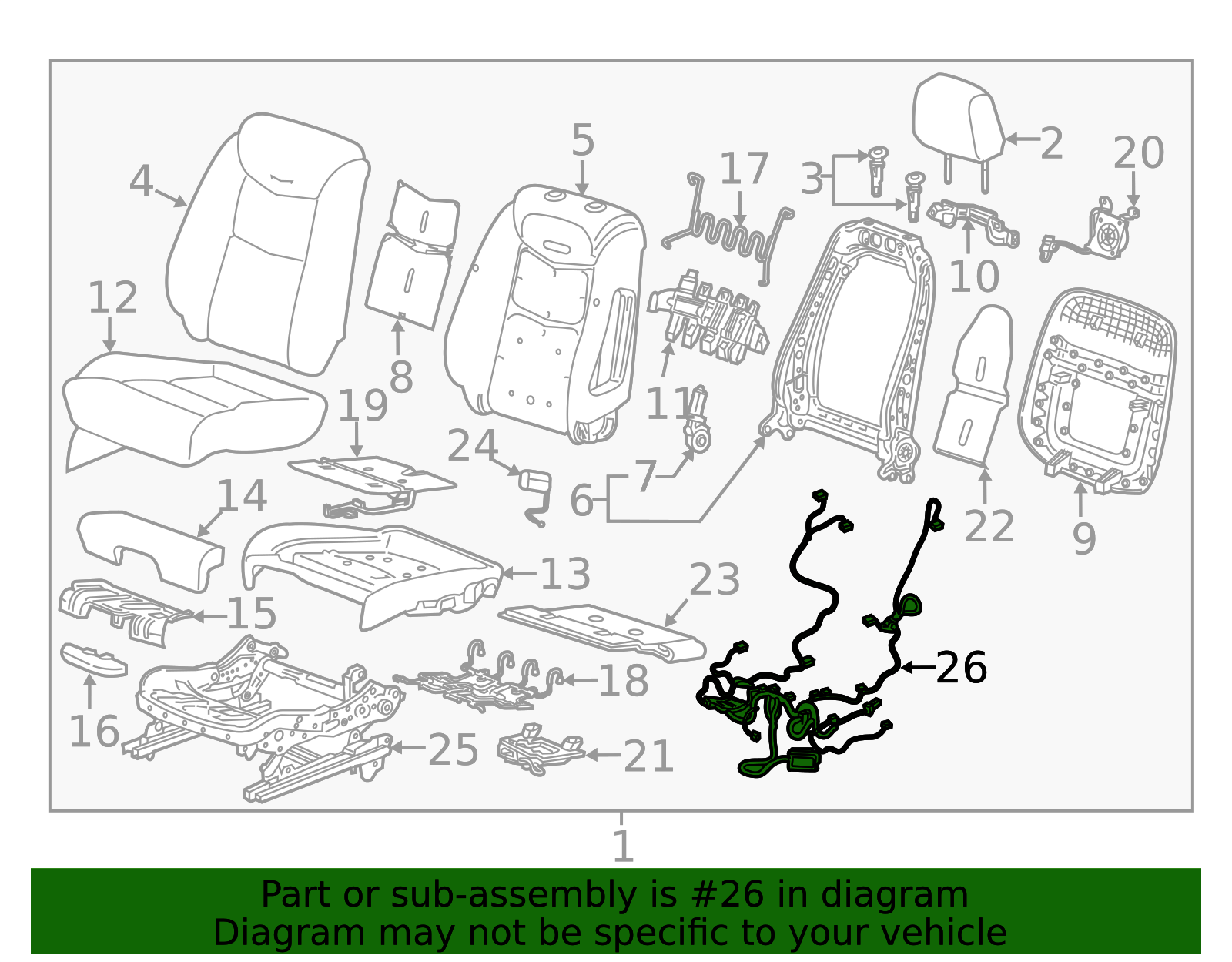 Buy Genuine GM Auto Parts - Harness (Part # 84882459) | GM Parts Store