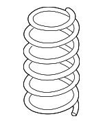 3C0411105N - Suspension: Spring for Volkswagen: CC, Passat Image