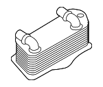 2E409061D - Automatic Transmission: Oil Cooler for Volkswagen: Beetle, Golf Alltrack, Golf SportWagen, GTI Image