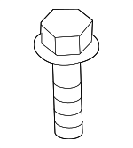 64195C5000 - Electrical: Headlamp Assembly Bolt for Hyundai Image