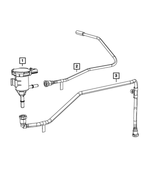 52125202AD - Emission Controls: Fuel Vapor Tube for Mopar Image