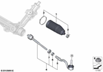 32106793496 - : Tie Rod for BMW Image