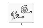 4H0951523E5PR - Steering: Shift Paddle for Audi: A3, A3 Quattro, A3 Sportback e-tron, A4, A4 Quattro, A5, A5 Quattro, A6, A6 Quattro, A7 Quattro, A8 Quattro, allroad, Q3, Q3 Quattro, Q5, Q7, RS7, S3, S4, S7, S8, SQ5 Image