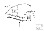 51718151432 - Vehicle Trim: Lock for BMW Image