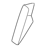 5G0886331C4PK - Body: Trim Plate Cap for Volkswagen: Arteon, e-Golf, Golf, Golf Alltrack, Golf R, Golf SportWagen, GTI, ID.4, Taos Image