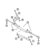 5096993AB - Steering: Hex Head Bolt for Chrysler: Crossfire Image