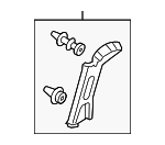 84131TK8A01ZA - Body: Pillar Trim for Honda: Odyssey Image