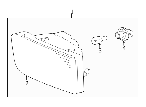 Signal Lamps for 1999 Toyota 4Runner #0