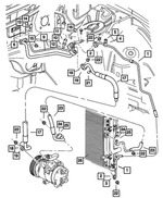4596889AC - Air Conditioners and Heaters: A/c Liquid Line for Mopar Image