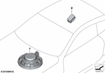 65139151127 - Communication Systems: Emergency Speaker for BMW: 228, 228 xDrive, 228i, 228iX, 230i, 230iX, 320i, 320iX, 328d, 328dX, 328i, 328iX, 330e, 330eX, 330i, 330iX, 335i, 335iX, 340i, 340iX, 428i, 428iX, 430i, 430iX, 435i, 435iX, 440i, 440iX, 528i, 528iX, 530e, 530eX, 530i, 530iX, 535d, 535dX, 535i, 535iX, 540dX, 540i, 540iX, 550eX, 550i, 550iX, 640i, 640iX, 650i, 650iX, 740eX, 740i, 740iX, 740LdX, 740Li, 740LiX, 745eX, 750eX, 750i, 750iX, 750Li, 750LiX, 760iX, 760Li, 840i, 840iX, BMW ALPINA B6, BMW ALPINA B7, BMW ALPINA B7L, BMW ALPINA B7LX, BMW ALPINA B7X, BMW ALPINA B8, BMW ALPINA XB7, Hybrid 3, Hybrid 5, Hybrid 7, Hybrid 7L, i3 120Ah, i3 120Ah Rex, i3 60Ah, i3 60Ah Rex, i3 94Ah, i3 94Ah Rex, i3s 120Ah, i3s 120Ah Rex, i3s 94Ah, i3s 94Ah Rex, i4 eDrive35, i4 eDrive40, i4 M50, i4 M50 xDrive, i4 M60 xDrive, i4 xDrive40, i5 eDrive40, i5 M60 xDrive, i5 xDrive40, i7 eDrive50, i7 M70 xDrive, i7 xDrive60, i8, iX M60, iX M70 xDrive, iX xDrive40, iX xDrive45, iX xDrive50, iX xDrive60, M2, M2 Competition, M2 CS, M235 xDrive, M235i, M235iX, M240i, M240iX, M3, M3 Comp. M xDrive, M3 Competition, M3 CS, M340i, M340iX, M4, M4 Comp. M xDrive, M4 Competition, M4 CS, M4 CSL, M4 GTS, M440i, M440iX, M5, M5 CS, M550iX, M6, M760iX, M8, M850iX, X1 28i, X1 28iX, X1 M35iX, X2 28i, X2 28iX, X2 M35iX, X3 28dX, X3 28i, X3 28iX, X3 30 xDrive, X3 30eX, X3 30i, X3 30iX, X3 35iX, X3 M, X3 M40iX, X3 M50 xDrive, X4 28iX, X4 30iX, X4 35iX, X4 M, X4 M40iX, X5 35dX, X5 35i, X5 35iX, X5 40eX, X5 40i, X5 40iX, X5 45eX, X5 50eX, X5 50iX, X5 M, X5 M Comp., X5 M50iX, X5 M60iX, X6 35i, X6 35iX, X6 40i, X6 40iX, X6 50iX, X6 M, X6 M Comp., X6 M50iX, X6 M60iX, X7 40iX, X7 50iX, X7 M50iX, X7 M60iX, XM, XM Label, Z4 30i, Z4 M40i Image image