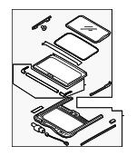 81600AT000GYT - Body: Sunroof Assembly for Kia: Niro, Niro EV Image