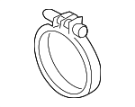 70131548C - : Pipe Clamp for Volkswagen: Touareg Image