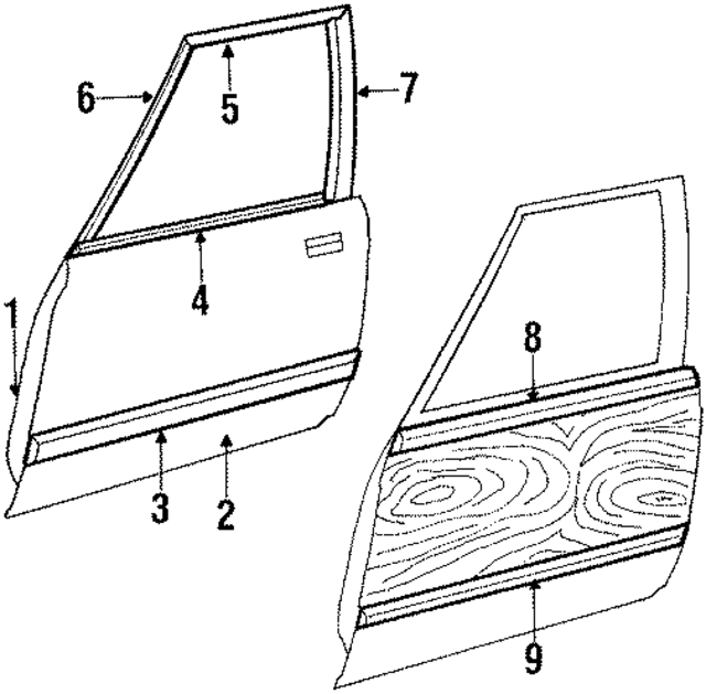 4411953 - Body: Door for Mopar Image
