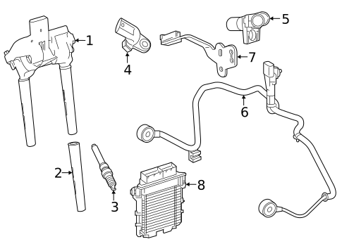 Ignition System for 2019 Mercedes-Benz AMG&reg; GT S #1