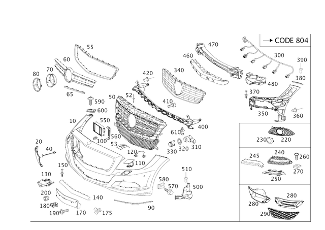 2188852037 - : Impact Absorber for Mercedes-Benz Image