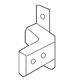 793102V000 - Body: Upper Hinge for Hyundai: Accent, Elantra, Elantra GT, Elantra N, Ioniq, Ioniq 5, Ioniq 6, Kona, Kona Electric, Kona N, Palisade, Santa Cruz, Santa Fe, Tucson, Veloster, Veloster N, Venue Image