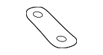 LR125668 - Body: Rail Support Nut Plate for Land Rover: Discovery Sport, Range Rover Evoque Image